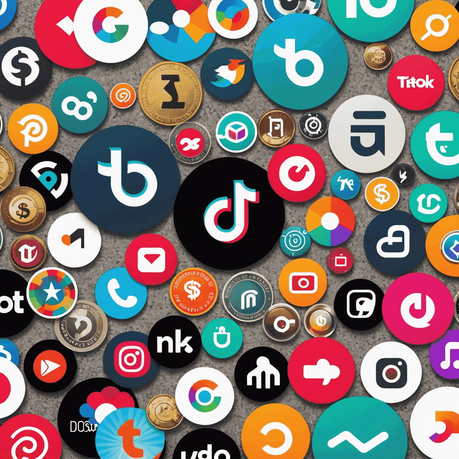 A collage of popular short-form video platforms like TikTok, Instagram Reels, and YouTube Shorts, with dollar signs and graph icons overlaid to represent monetization